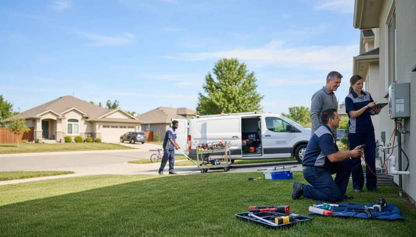 Tankless water heater service in Middleburg, KY